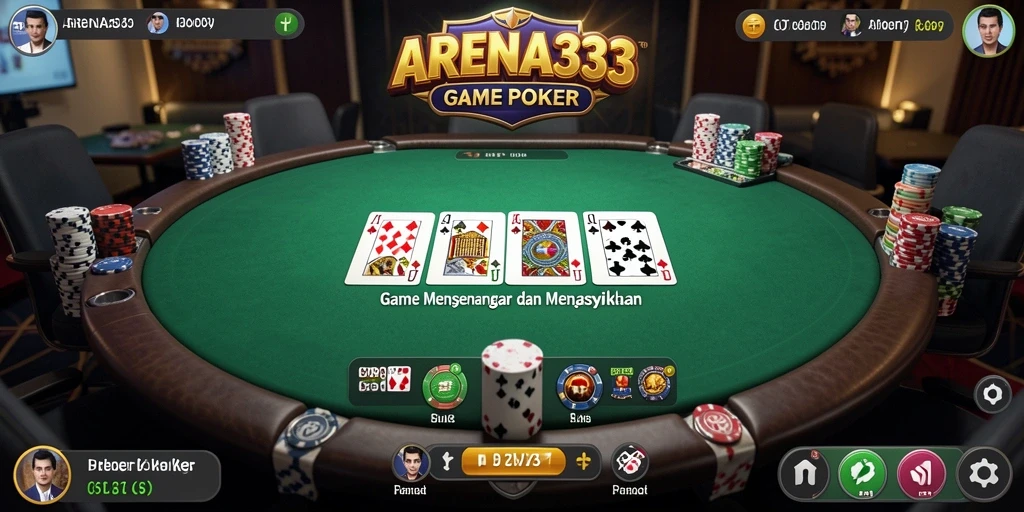Tampilan menarik dari gameplay ARENA333 yang seru dan menantang.