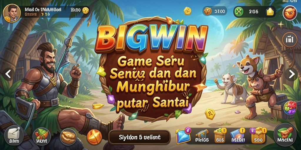 Tampilan gameplay BIGWIN yang seru dan menarik.