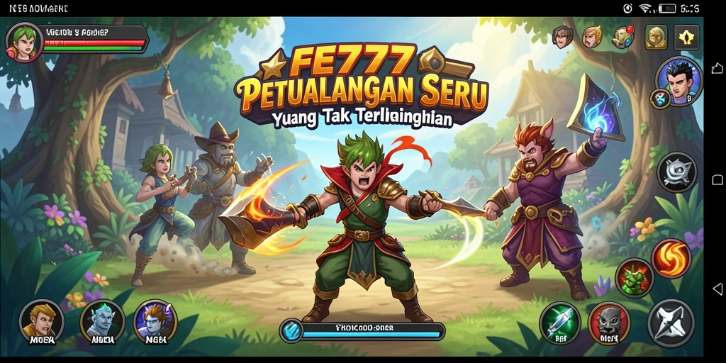 Tangkapan layar gameplay FE777 menampilkan petualangan menegangkan di dunia yang penuh misteri.
