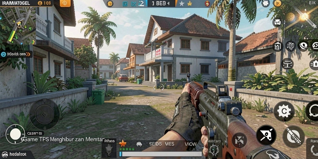 Tampilan gameplay seru dan menegangkan dalam IRAMATOGEL.
