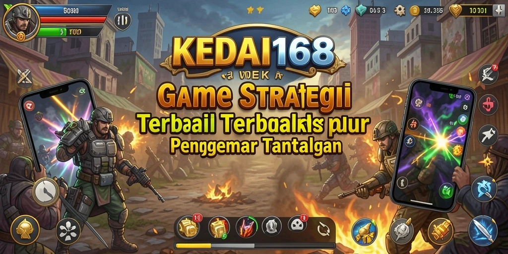 Tampilan gameplay KEDAI168 yang penuh strategi dan tantangan.