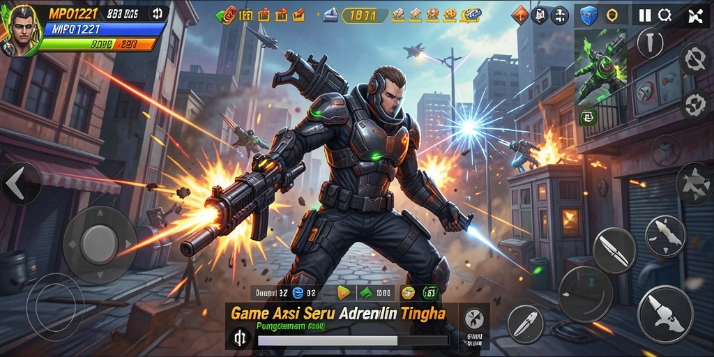 Tangkapan layar dari gameplay seru MPO1221 dengan aksi mendebarkan.