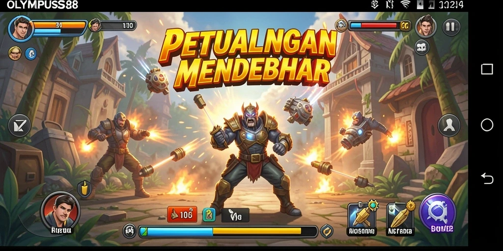 Tampilan gameplay OLYMPUS88 yang menegangkan dan penuh warna.