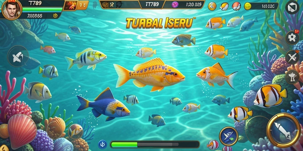 Tampilan menegangkan saat menangkap ikan besar di TT789.
